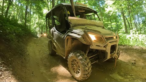 2022 HONDA PIONEER 1000 trail ride! @Ride Royal Blue ATV Resort Tennessee!