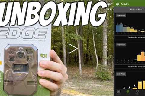 Moultrie Edge Unboxing!! Cell Trail Camera // Hunting Camera