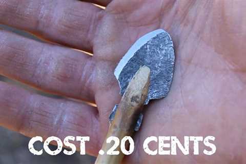 How to Make Improvised Arrowheads with Simple Tools for a Survival Bow & Arrow in Modern Times