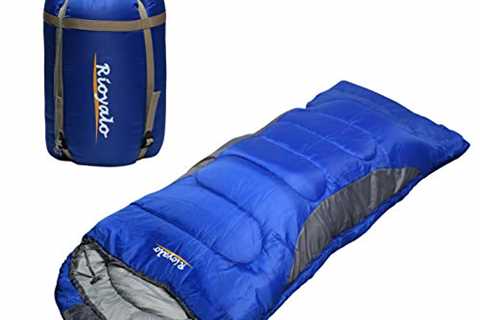 0 Degree Winter Sleeping Bags for Adults Camping (450GSM) - Temp Range (5F–32F) Portable Waterproof ..