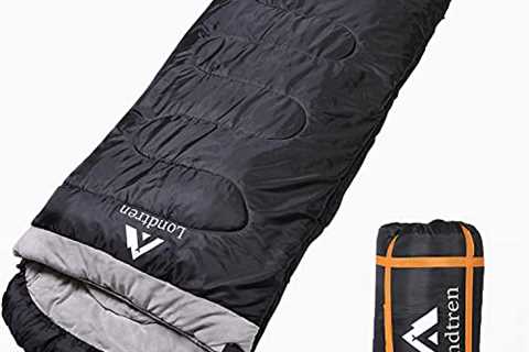 LONDTREN Large 0 Degree Sleeping Bags for Adults Cold Weather Sleeping Bag Camping Winter Below..