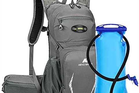 Multipurpose Hydration Backpack with 3L Water Bladder, High Flow Bite Valve, Perfect Water Backpack ..