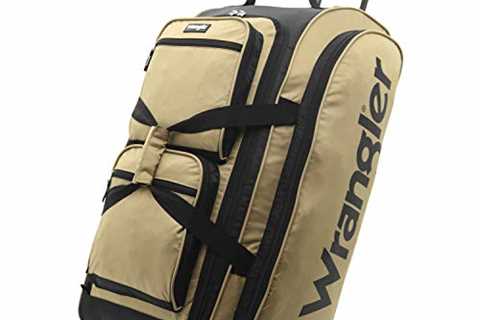 Wrangler Wesley Rolling Duffel Bag - The Camping Companion