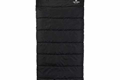 TETON Sports Outfitter XXL Sleeping Bag; Warm and Comfortable for Camping - The Camping Companion