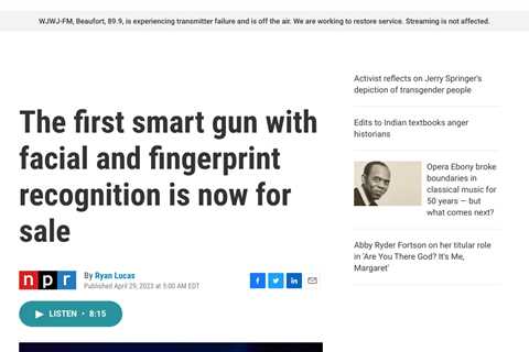 Biofire’s 9mm Smart Gun: A Revolutionary Solution to Gun Deaths?