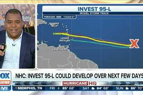 Tropical disturbance in Atlantic given Invest 95L designation