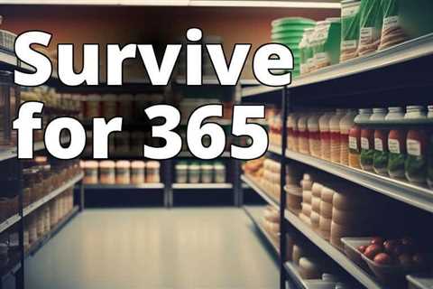 Emergency Food Supply for 1 Year: How to Feed a Family of 6