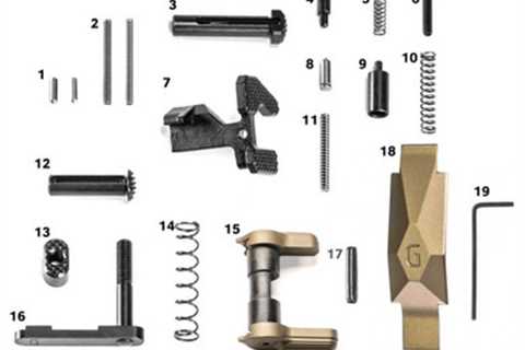 Geissele Ultra Duty Lower Parts Kit, DDC. No Grip