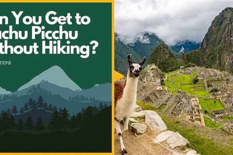 Can You Get to Machu Picchu Without Hiking? (2 Easy Steps)