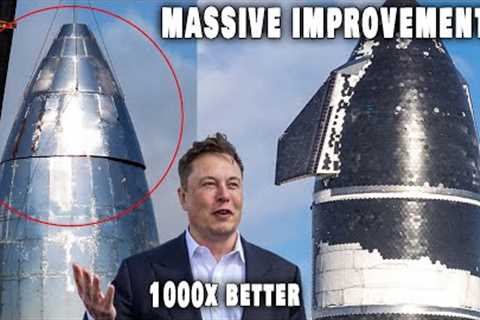 SpaceX Starship''s Nosecone design change is unbelievable, unlike any others...