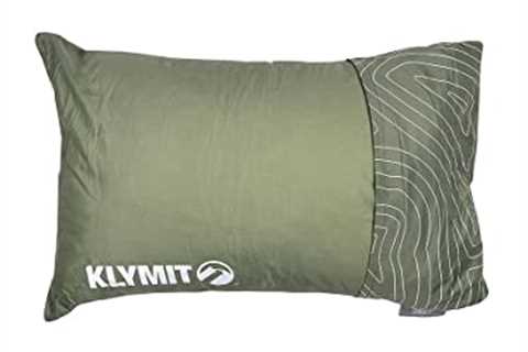 Klymit Drift Camping Pillow, Shredded Memory Foam Travel Pillow with Reversible Cover for Outdoor..