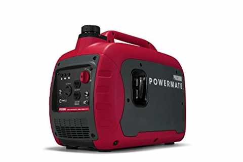 Powermate P0080601 PM3000i 3000-Watt Gas-Powered Portable Inverter Generator by Generac - Clean and ..