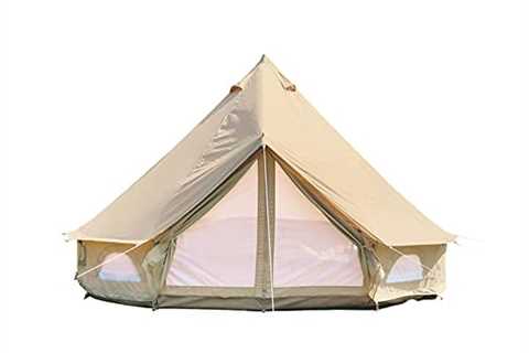 DANCHEL OUTDOOR Bell Tent 2-4 Persons - The Camping Companion