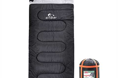 ORRSTAR 0 Degree Extra Large Flannel Big and Tall XXL Warm Winter Camping Sleeping Bags for Adults..