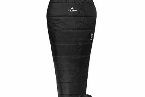 TETON Sports Leef Mummy Sleeping Bag - The Camping Companion