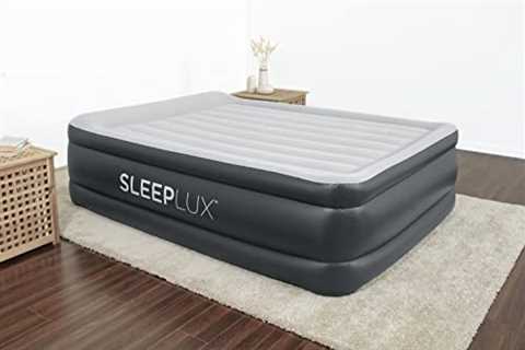 SLEEPLUX Durable Inflatable Air Mattress with Built-in Pump - The Camping Companion