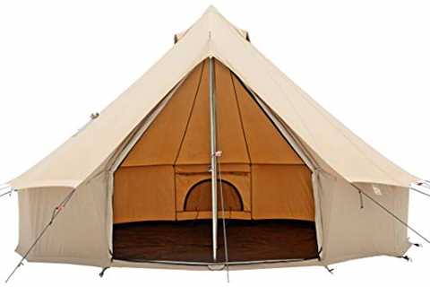 WHITEDUCK Regatta Canvas Bell Tent - The Camping Companion