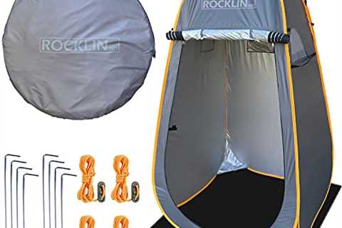 Extra Spacious Privacy Tent - Shower Tent, Changing Tent, Bathroom Tent, Rain/Sun Tent - More Space ..