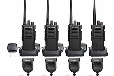 Retevis RT29 2 Way Long Range Walkie Talkie Radios - The Camping Companion