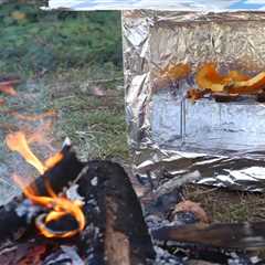 DIY Reflector Oven From Cardboard Boxes