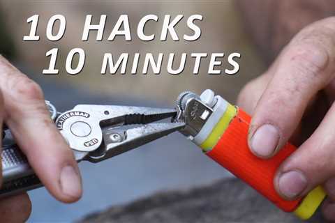 10 Survival and Bushcraft HACKS you probably didn’t know!