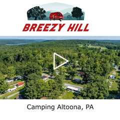 Camping Altoona, PA - Breezy Hill Seasonal Campground  - 814-719-5952