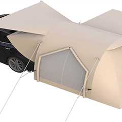 Inflatable Car Tent - Easy Setup, Spacious, All-Weather Protection for Camping & Travel